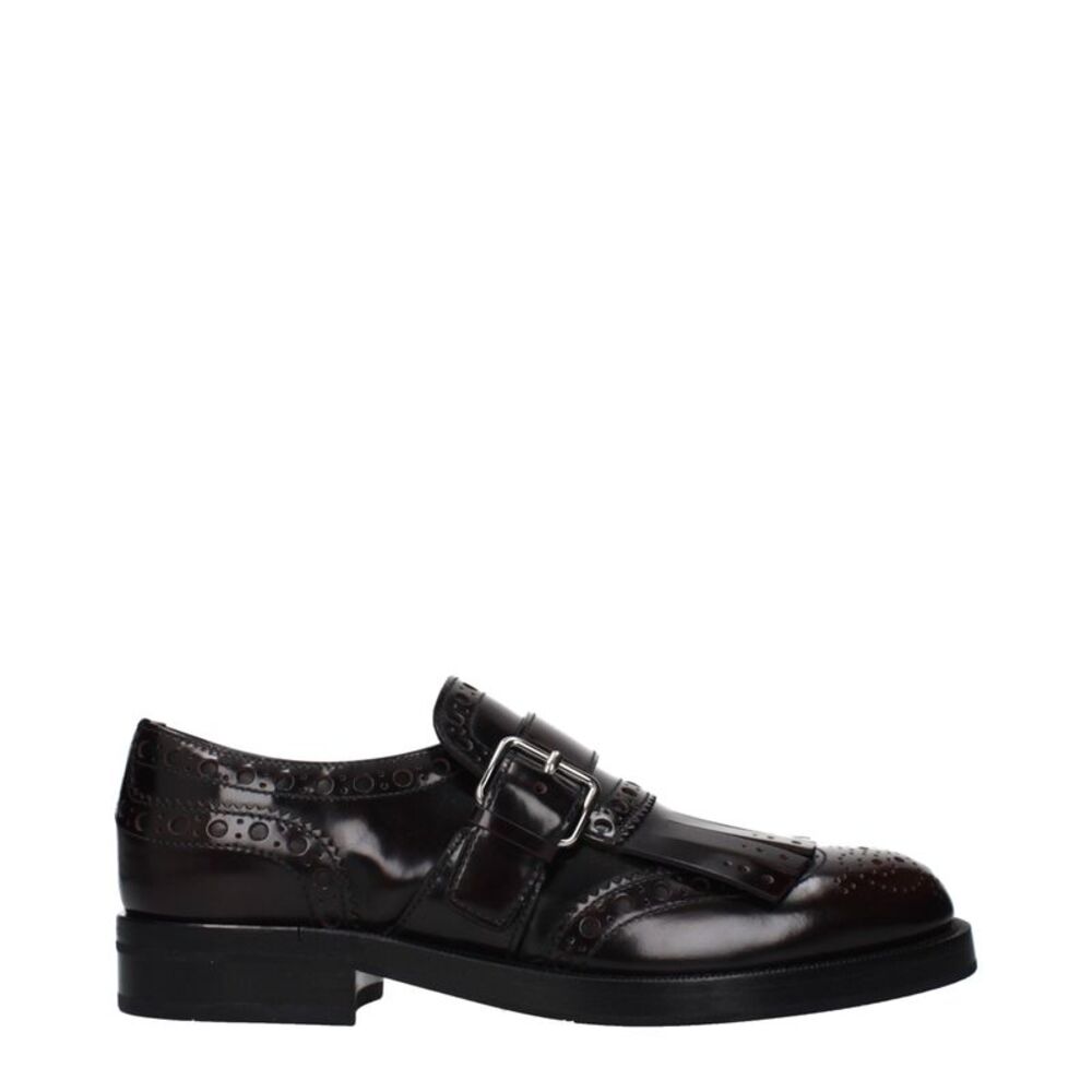 Church's Red Leather Slip-On Women's Loafers